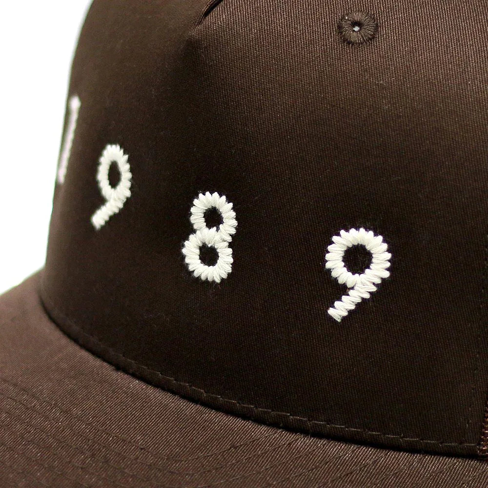 1989 Embroidered Logo Trucker Hat - 1989 STUDIO - VENTURER