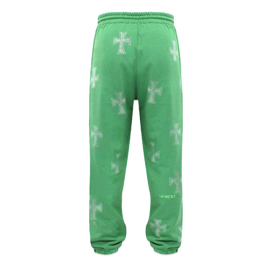 Cross Rhinestone Joggers