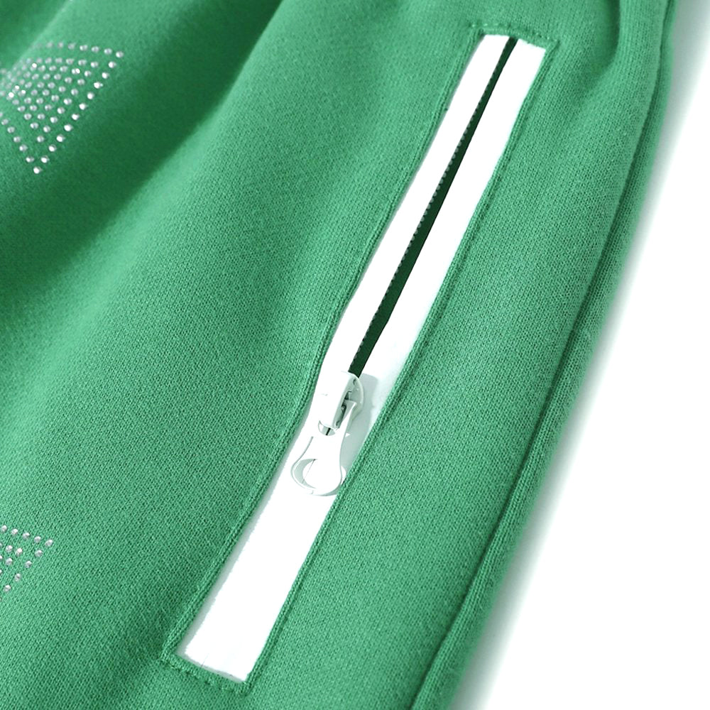 Cross Rhinestone Shorts