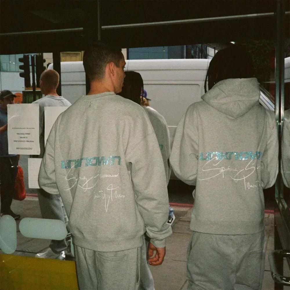 Signature Rhinestone Hoodie - UNKNOWN LONDON - VENTURER
