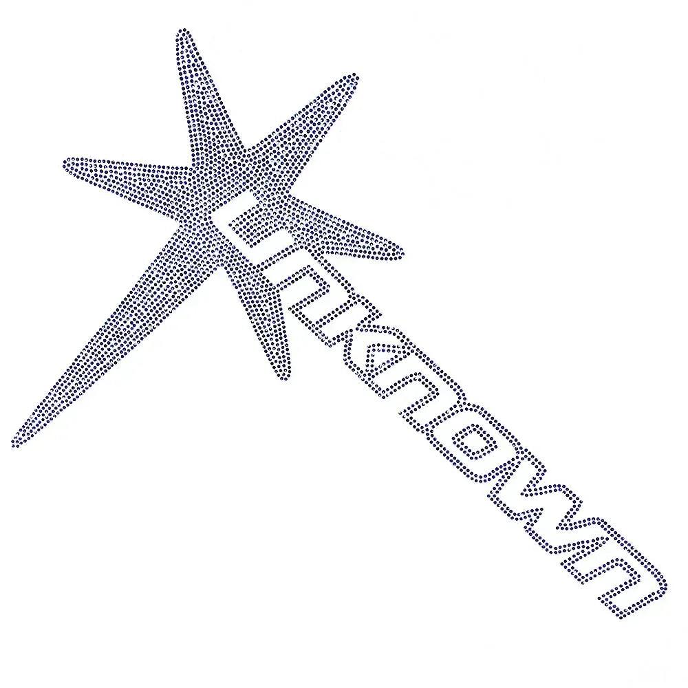 Tonal Star Logo Rhinestone Tee - UNKNOWN LONDON - VENTURER