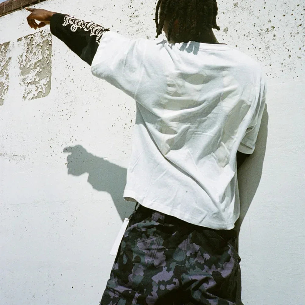 All Over Camo Graphic Cargo Pants - UNKNOWN LONDON - VENTURER