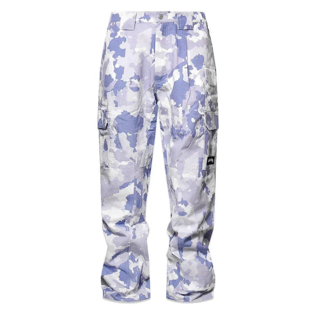All Over Camo Graphic Cargo Pants - UNKNOWN LONDON - VENTURER