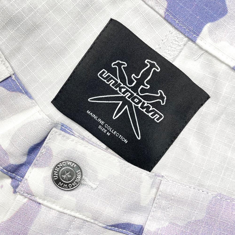 All Over Camo Graphic Cargo Pants - UNKNOWN LONDON - VENTURER