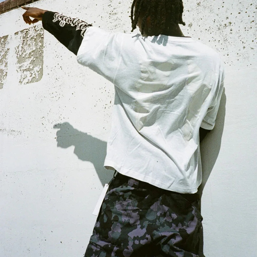 All Over Camo Graphic Cargo Pants - UNKNOWN LONDON - VENTURER