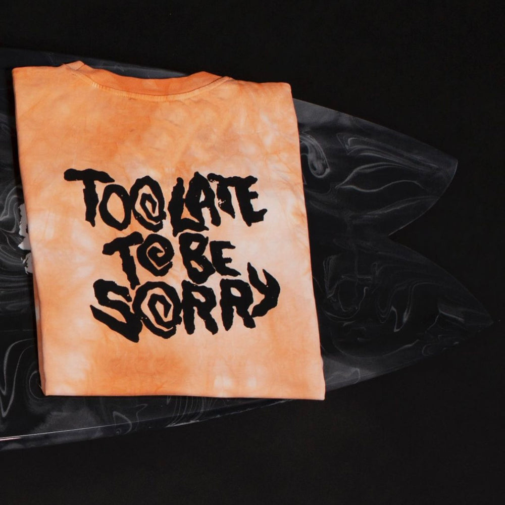 Sorry Marble Dye T-Shirt