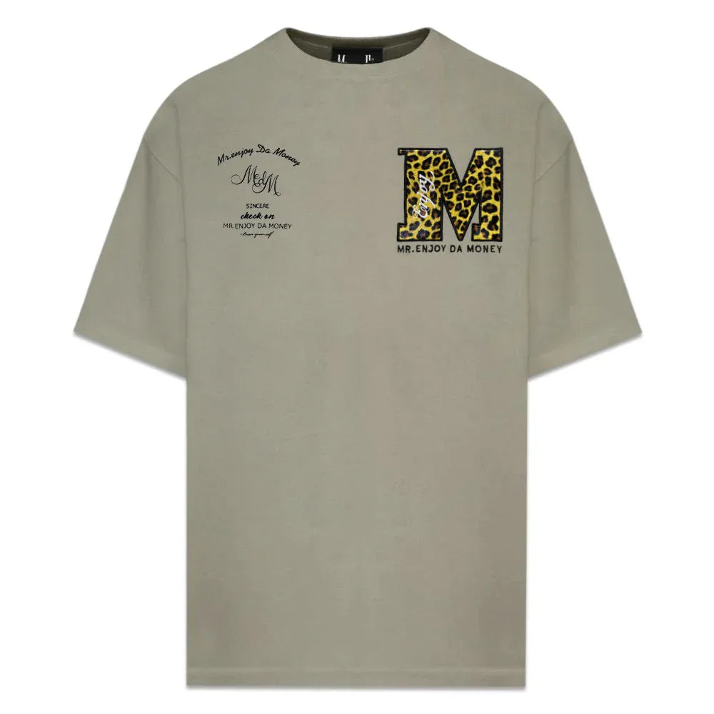 MEDM Leopard Logo Tee