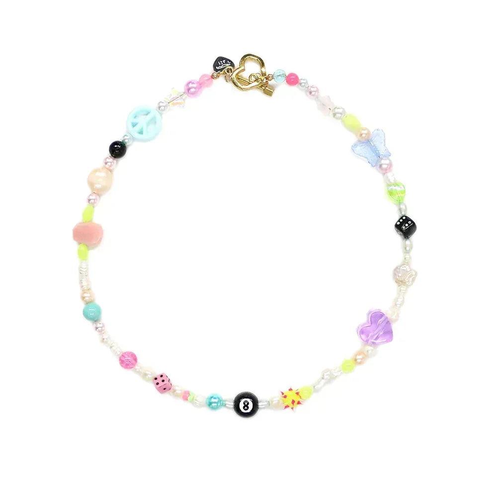 One Of A Kind Pearl+Beads Necklace No.25 - AZS TOKYO - VENTURER