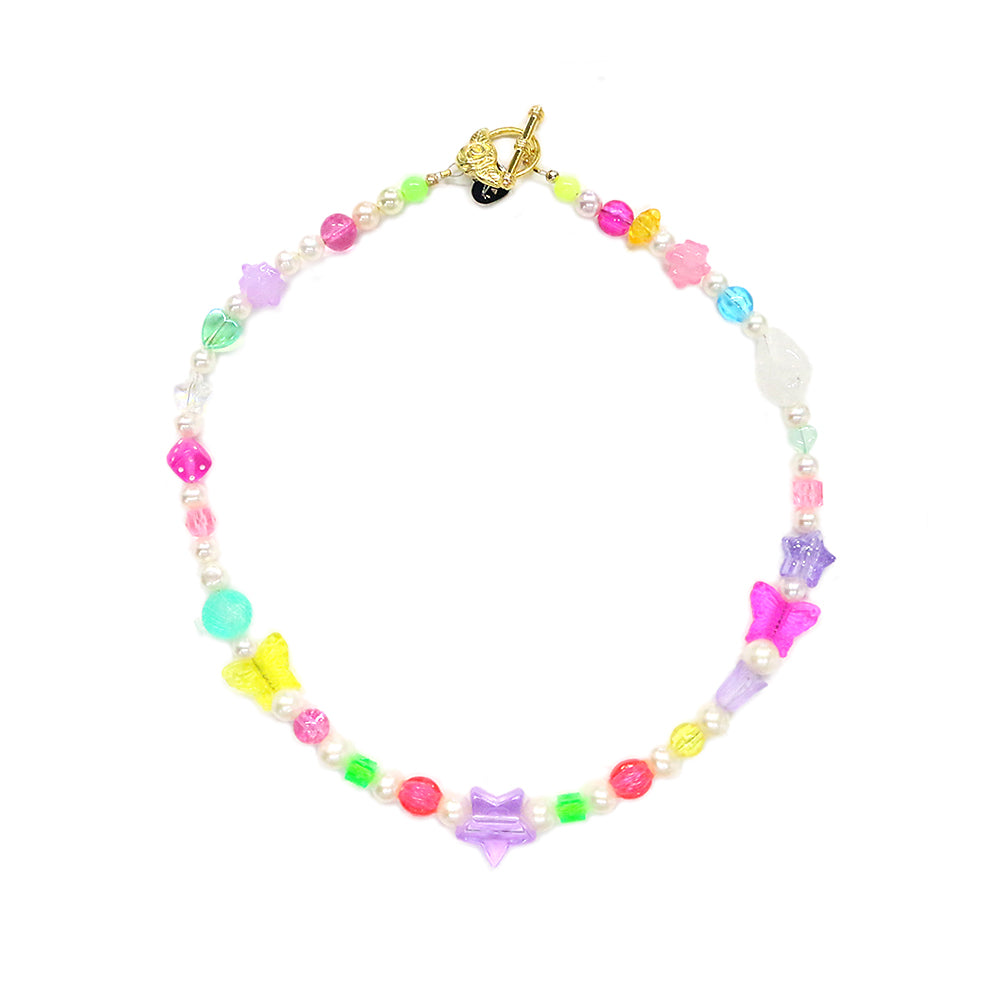 One Of A Kind Pearl+Beads Necklace No.27