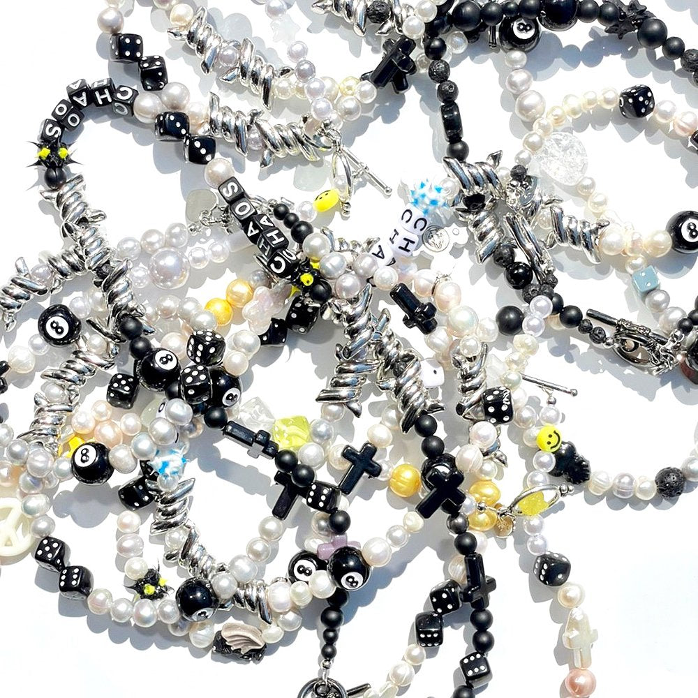 One Of A Kind Pearl+Beads Necklace No.27