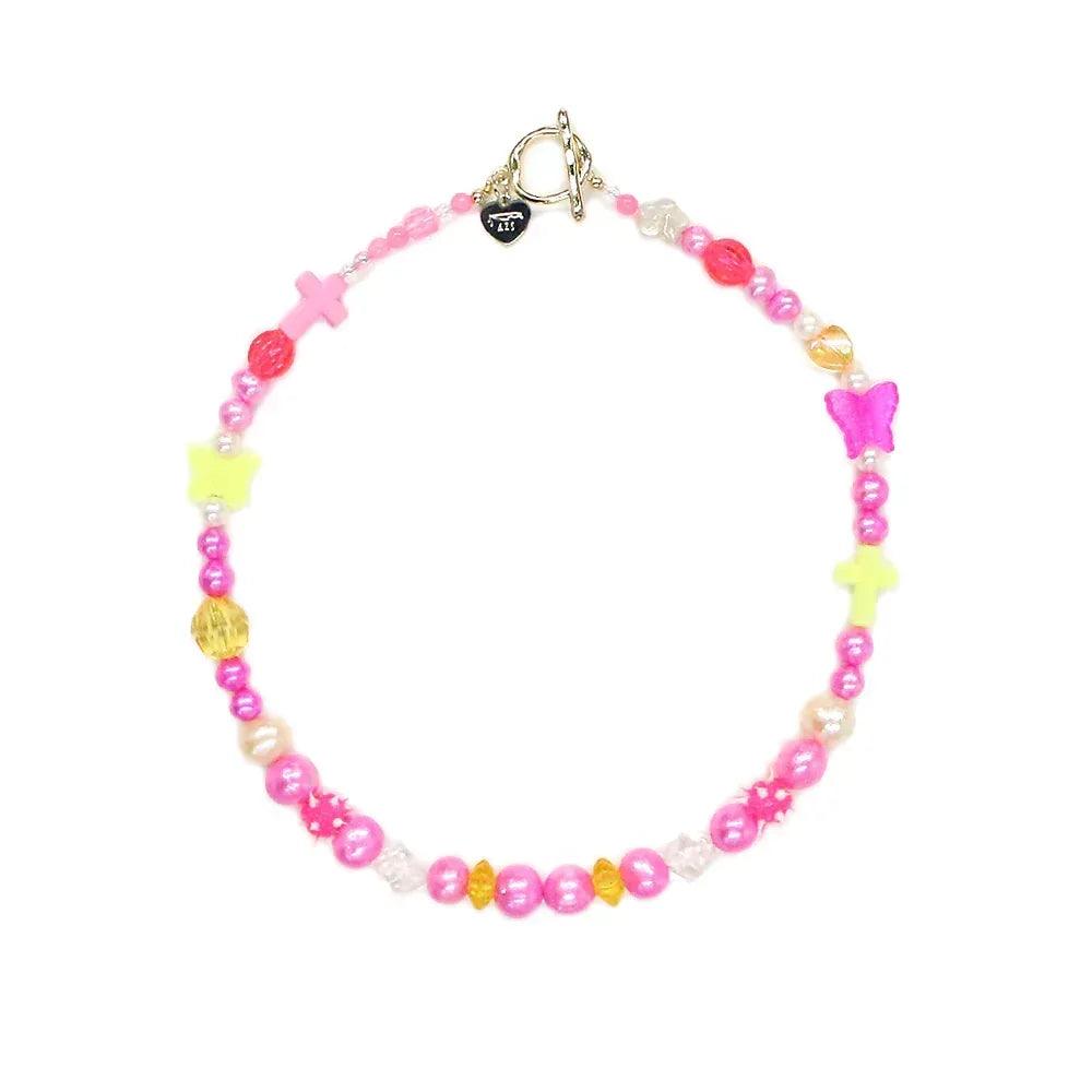 One Of A Kind Pearl+Beads Necklace No.29 - AZS TOKYO - VENTURER