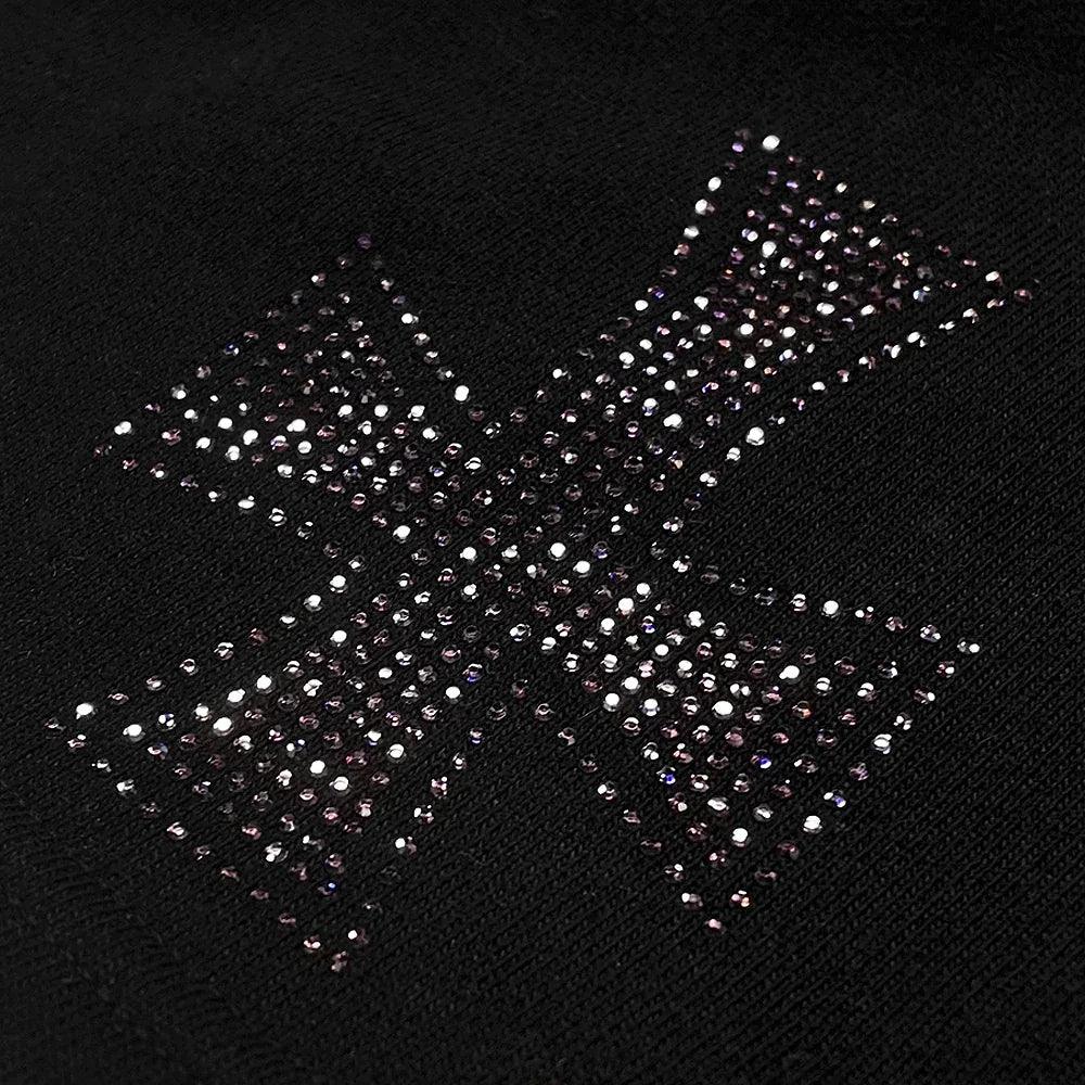 Cross Rhinestone Joggers - UNKNOWN LONDON - VENTURER