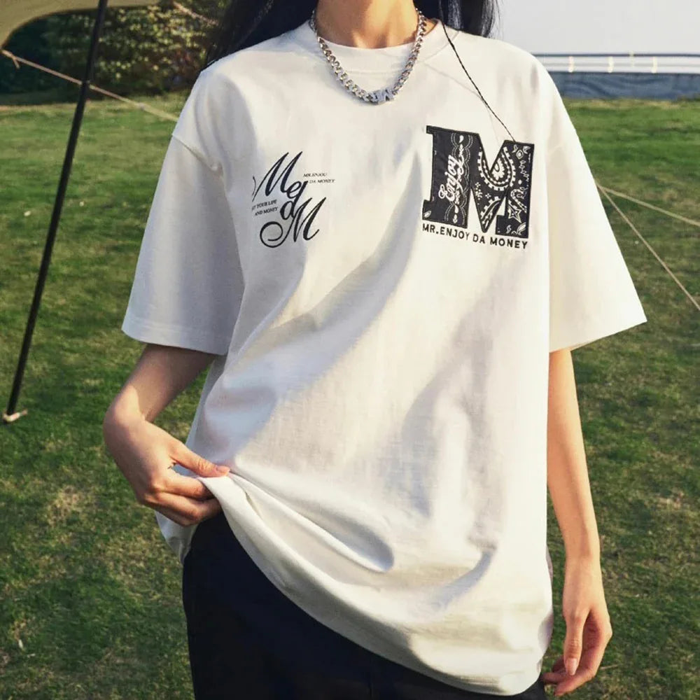 MEDM Cashew Flower Logo Tee