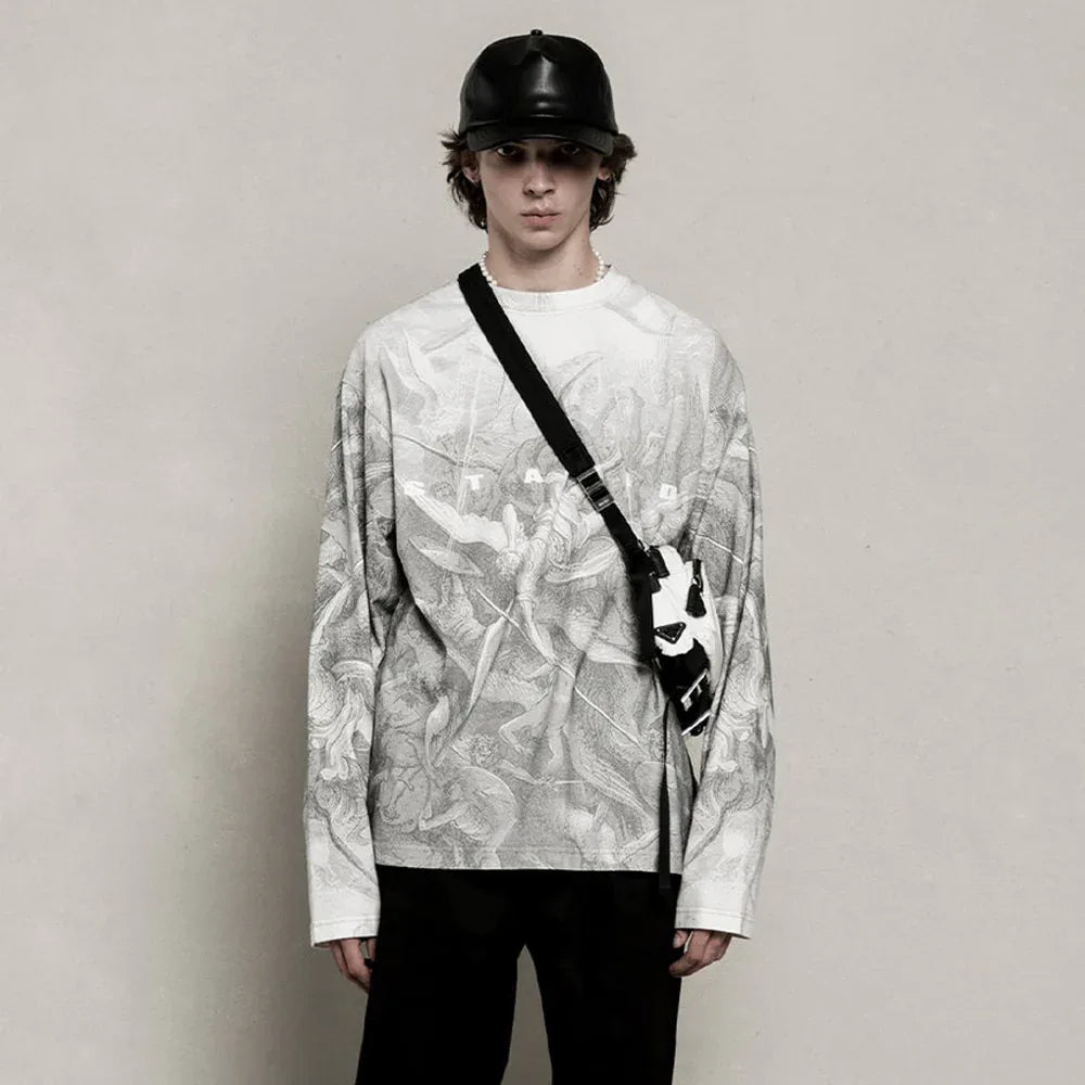 Angels LS Relaxed Tee - STAMPD - VENTURER
