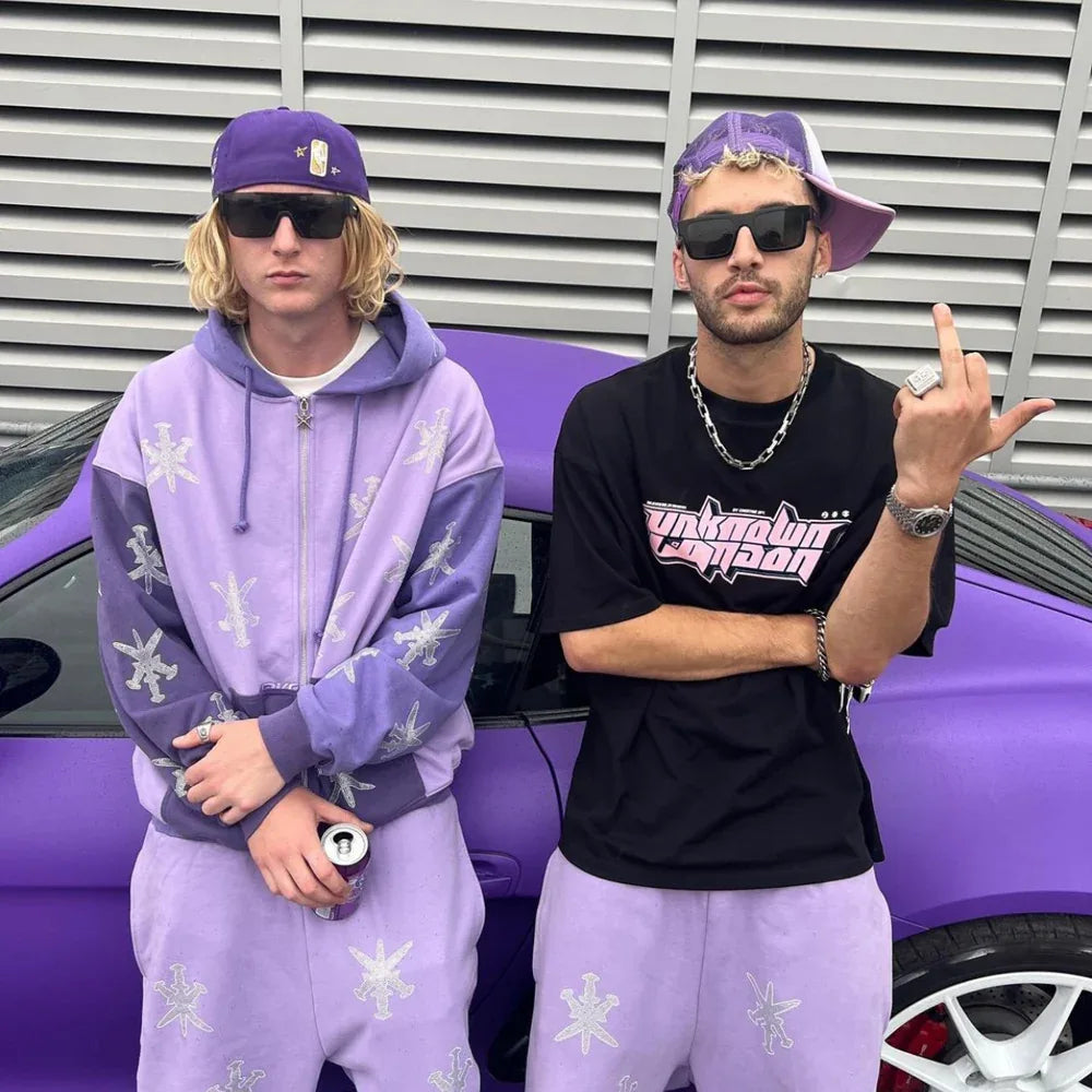 Dagger Rhinestone Joggers - UNKNOWN LONDON - VENTURER