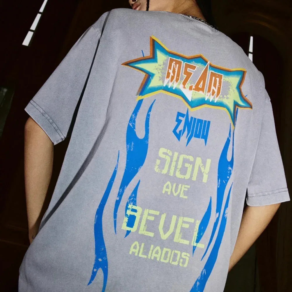MEDM Polygon Flame Tee