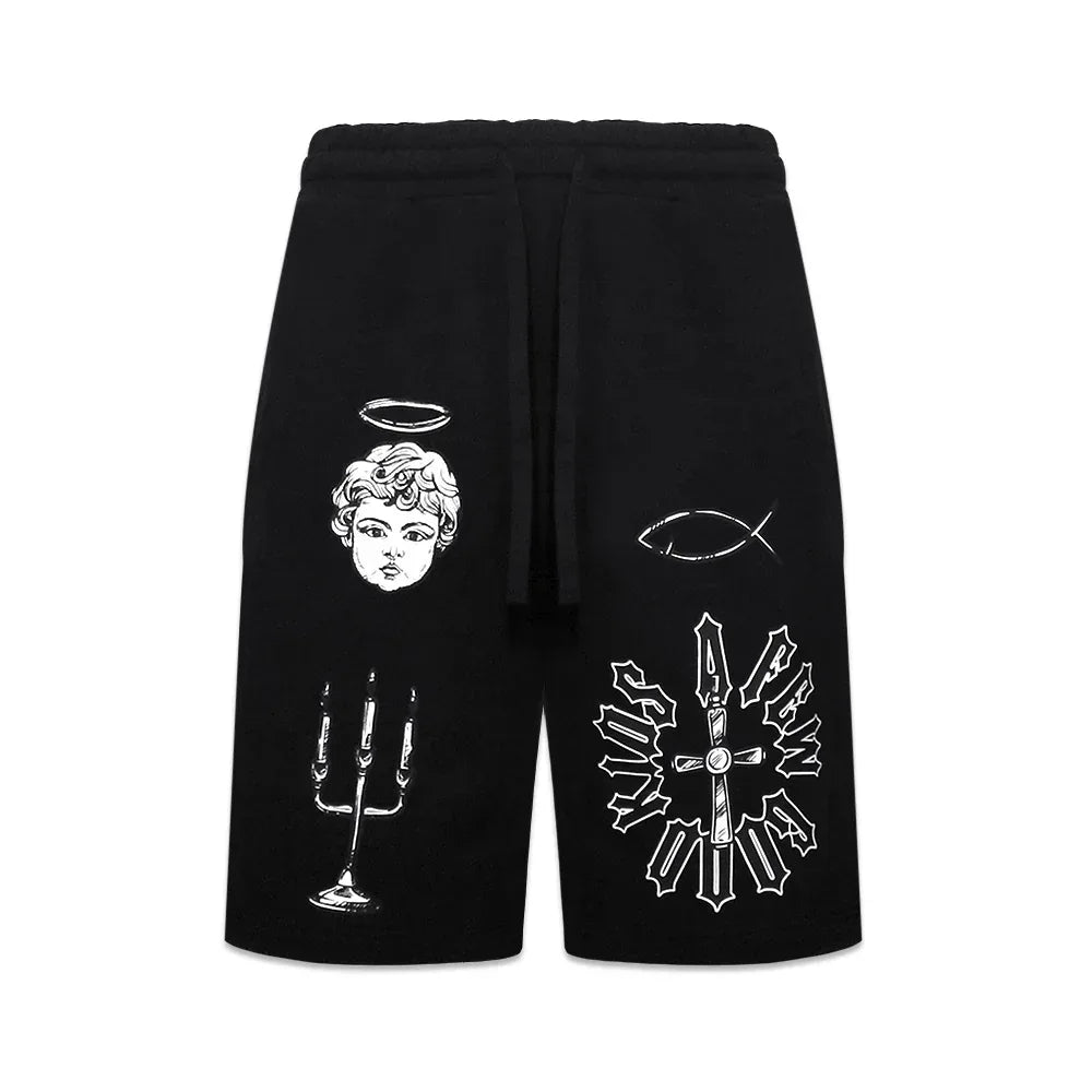 Latin Cross Angel Shorts - A FEW GOOD KIDS - VENTURER