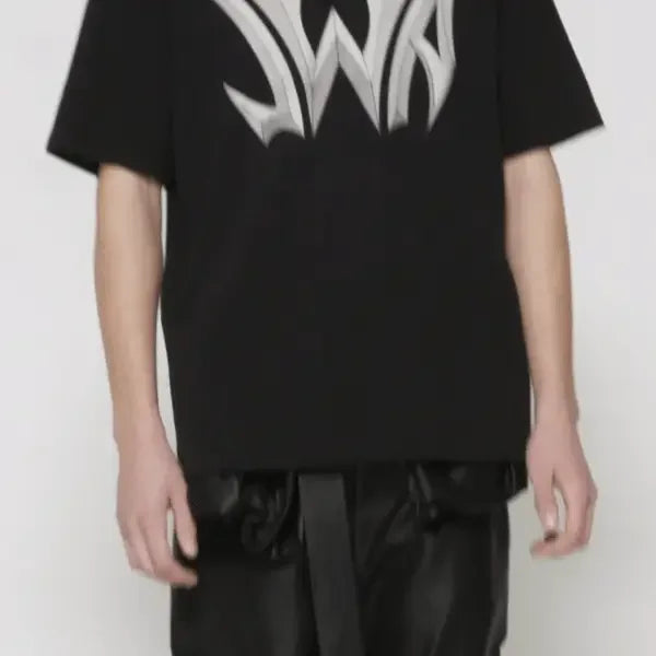 Gothic Logo Oversized T-Shirt - JW ANDERSON - VENTURER