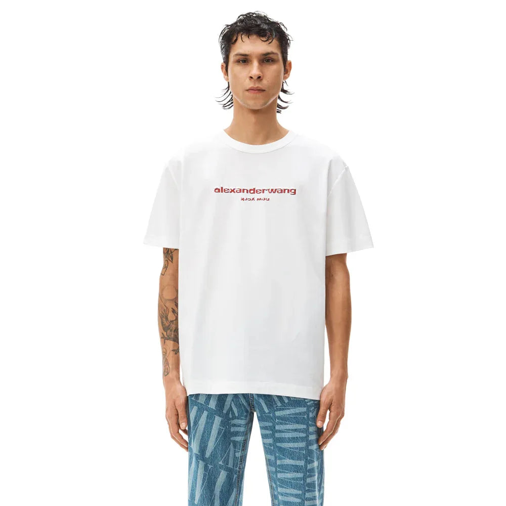 Puff Graphic Logo Tee - ALEXANDER WANG - VENTURER