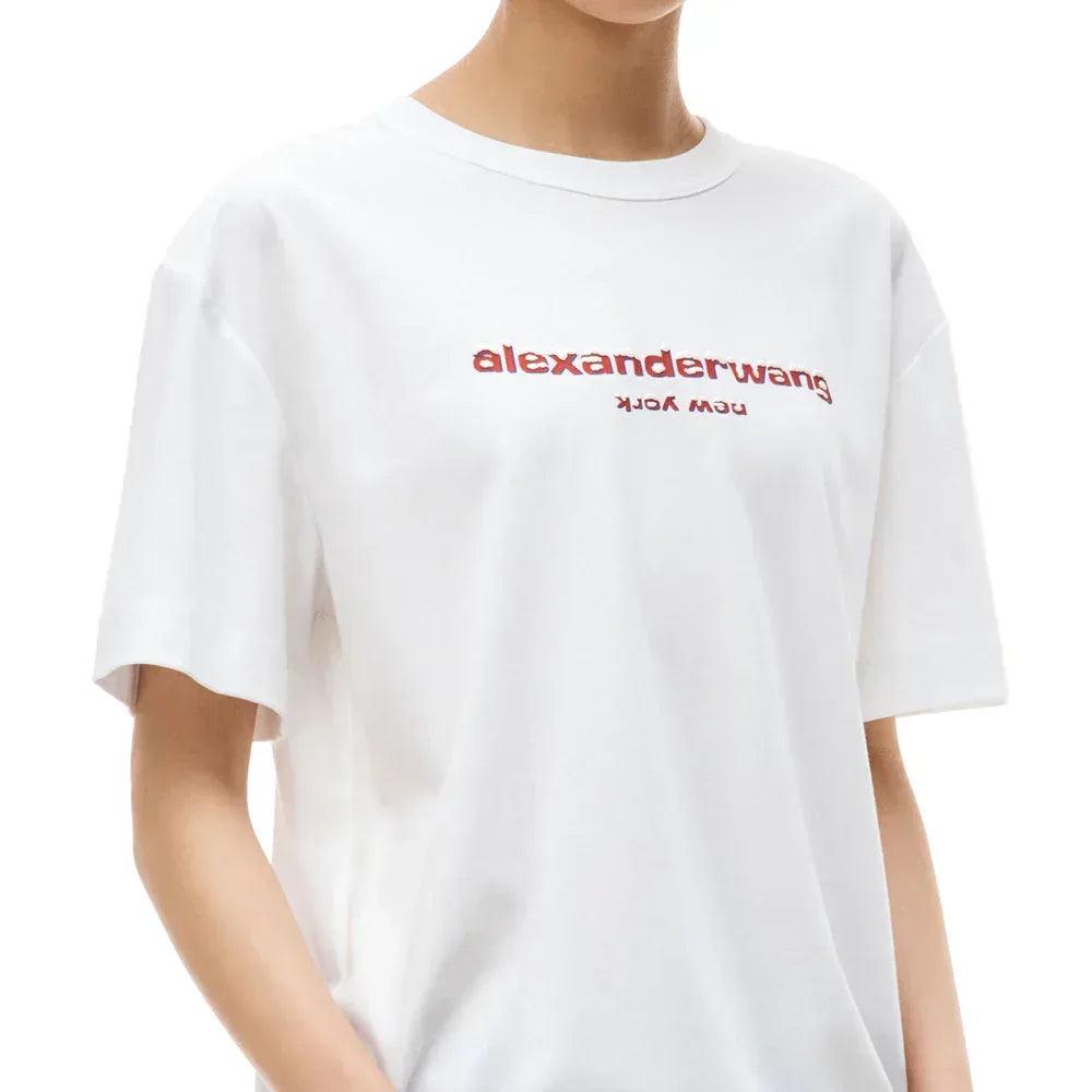 Puff Graphic Logo Tee - ALEXANDER WANG - VENTURER