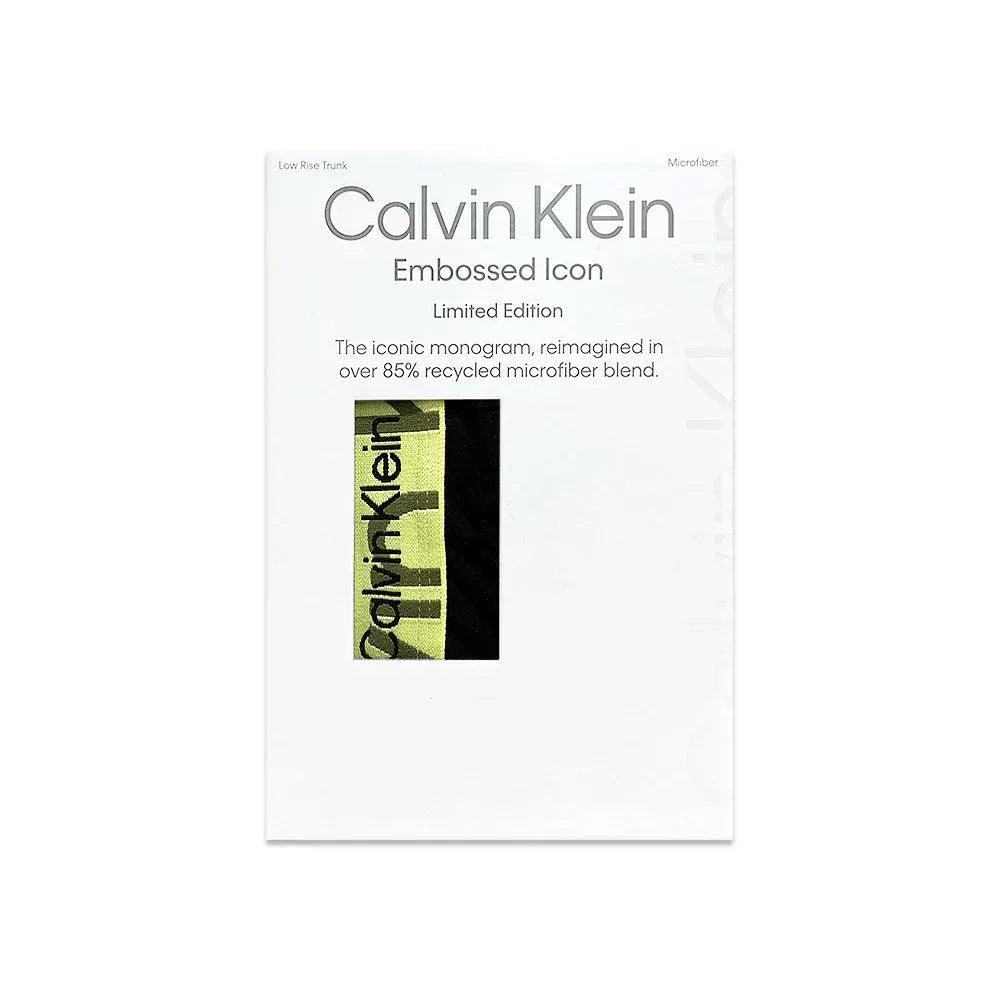 Embossed Icon Low Rise Trunk - CALVIN KLEIN - VENTURER