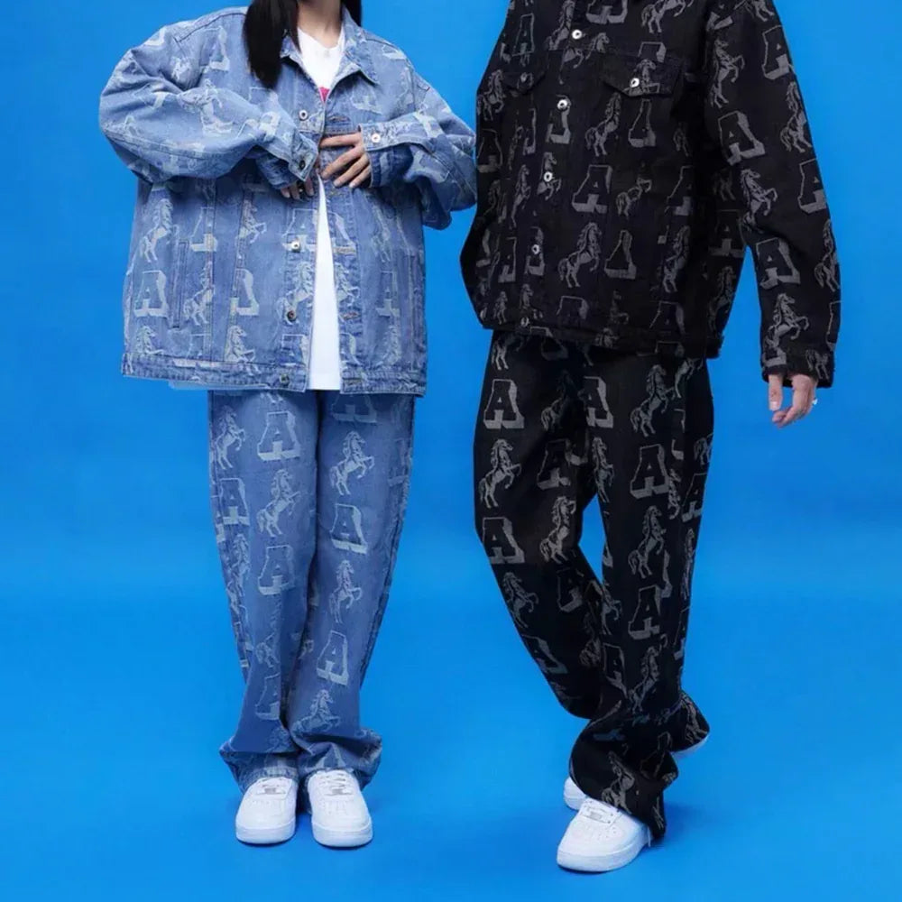 Horse Denim Pants - A FEW GOOD KIDS - VENTURER