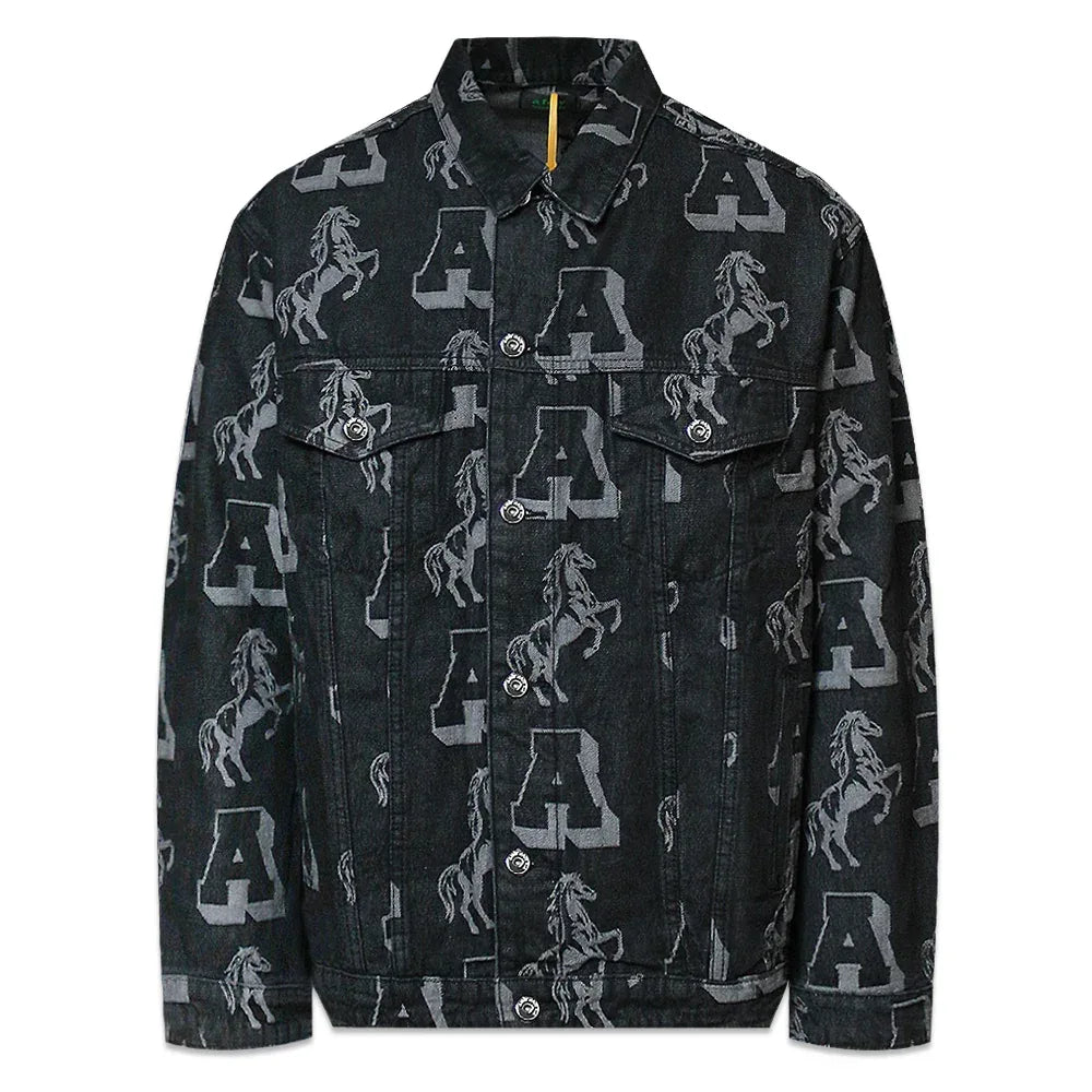 Horse Denim Jacket - A FEW GOOD KIDS - VENTURER