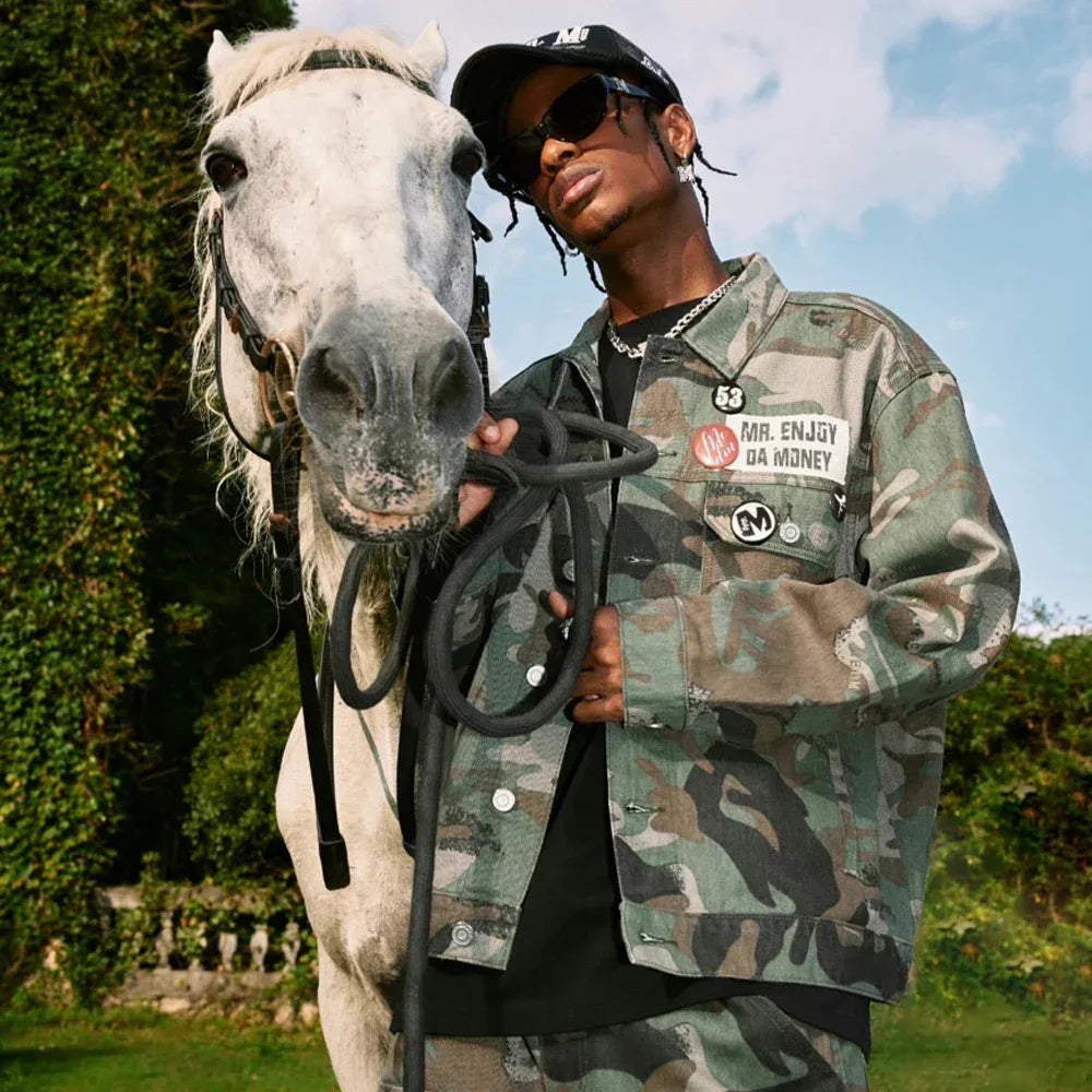 MEDM Patch Camo Jacket