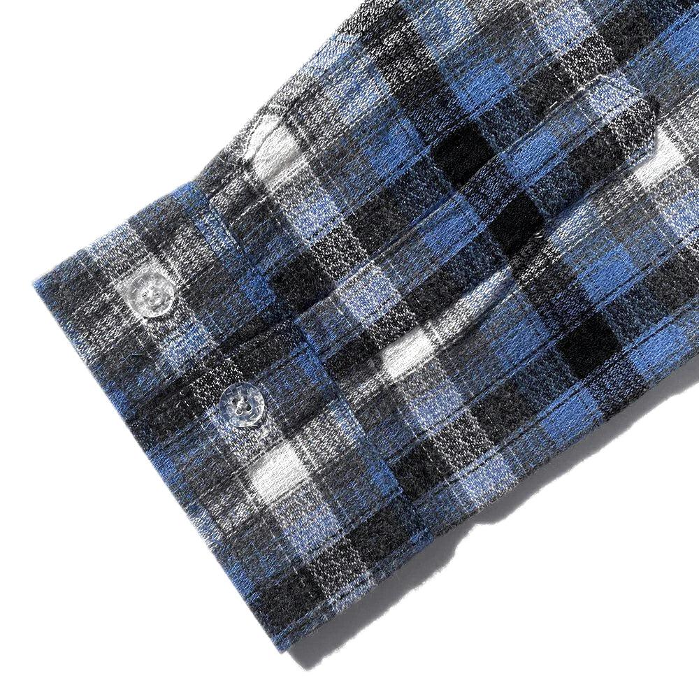 Malcolm Zip Up Flannel Overshirt