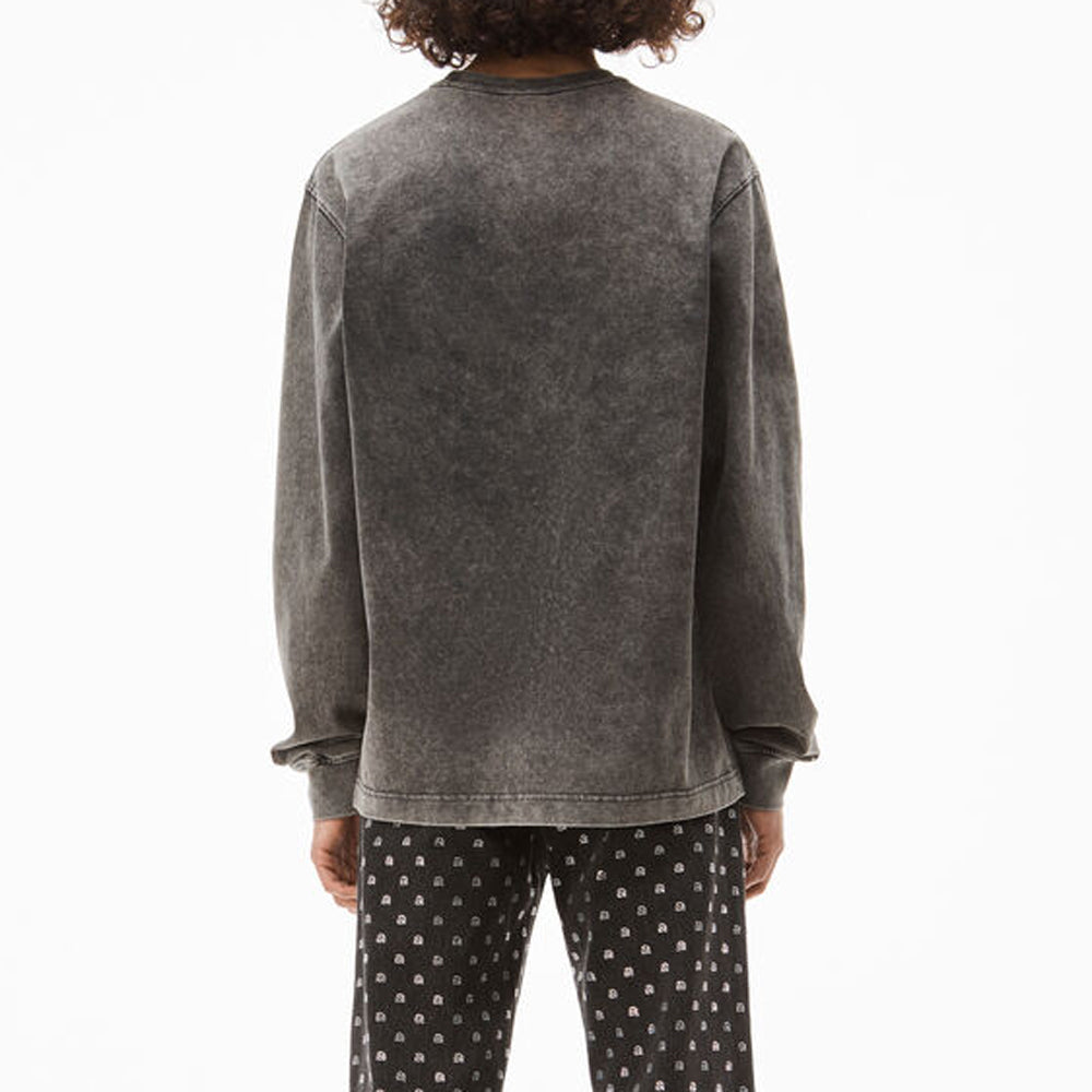 Printed Grill and Hotfix Logo LS Tee