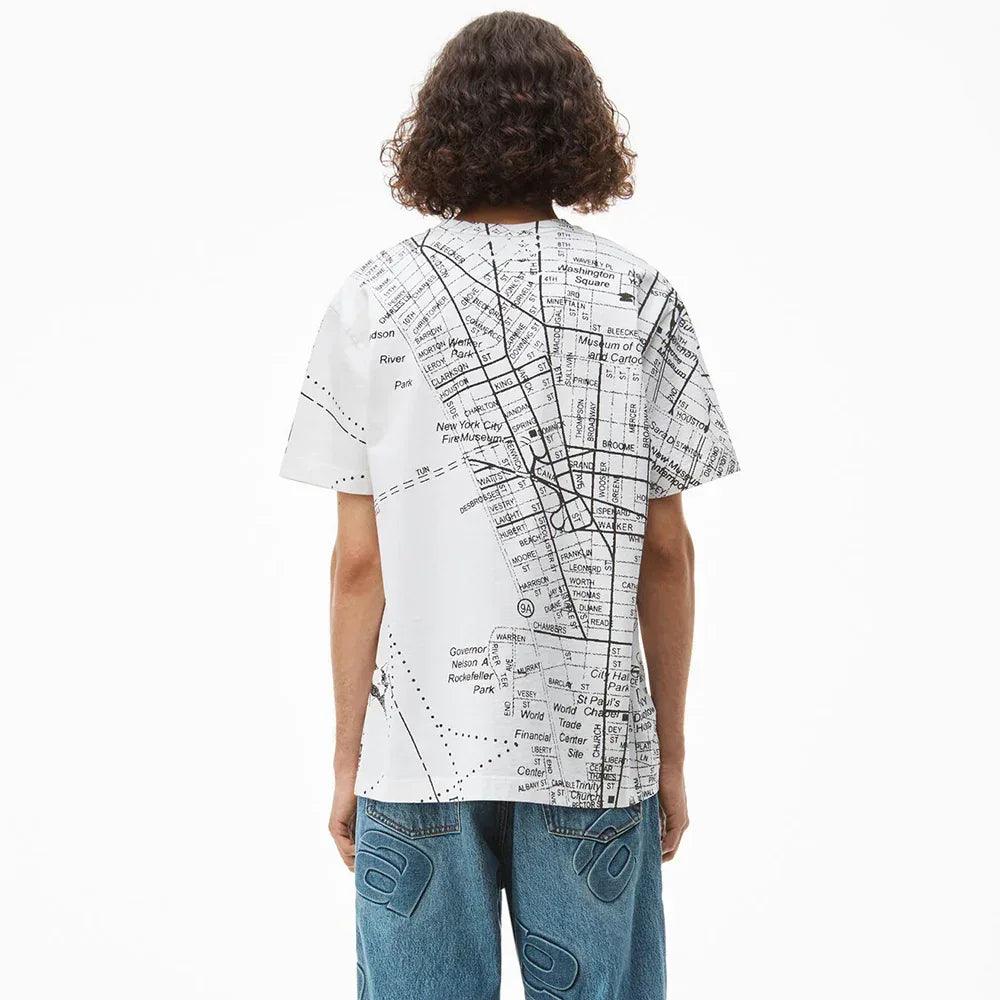 NY Map Tee - ALEXANDER WANG - VENTURER