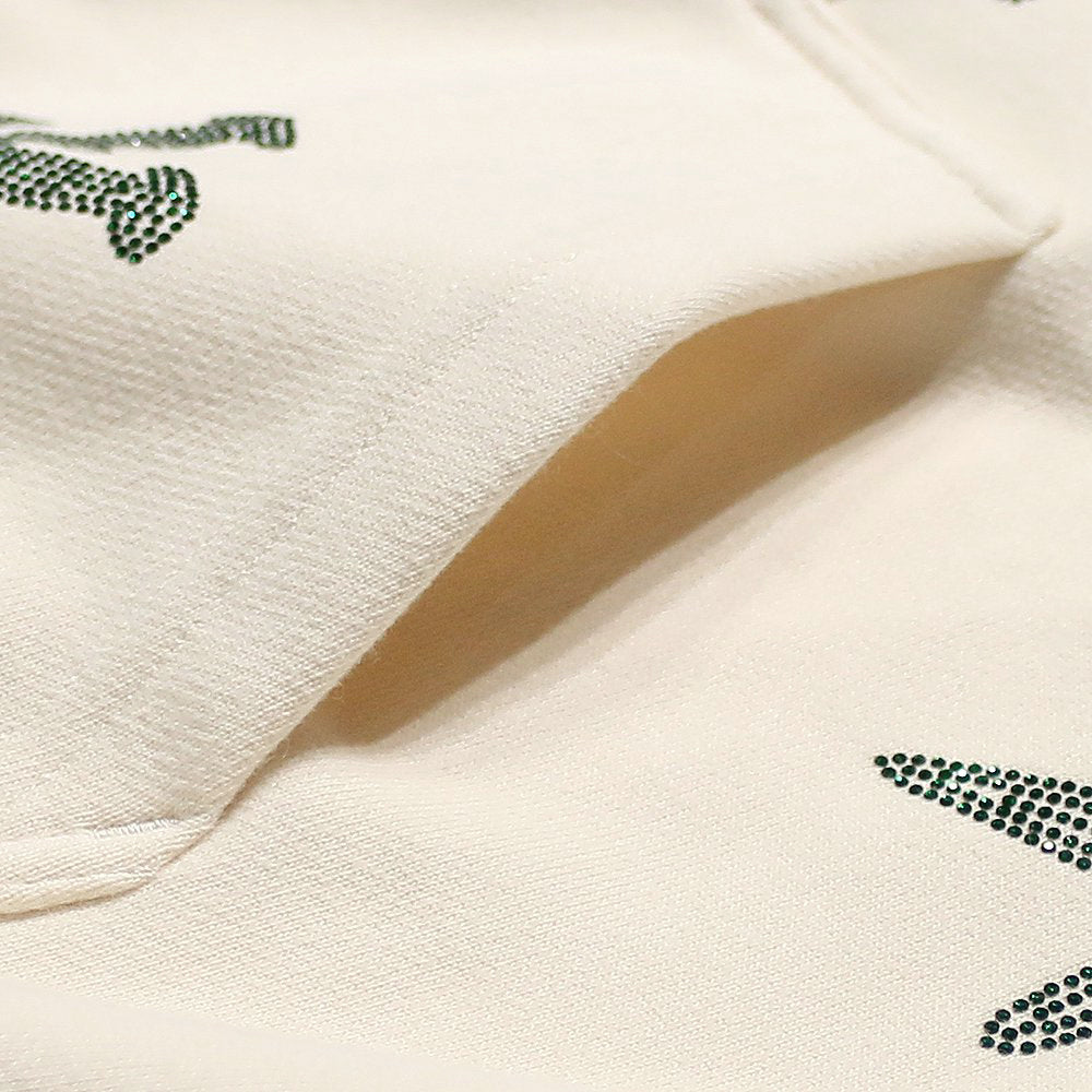 Dagger Rhinestone Zip Hoodie