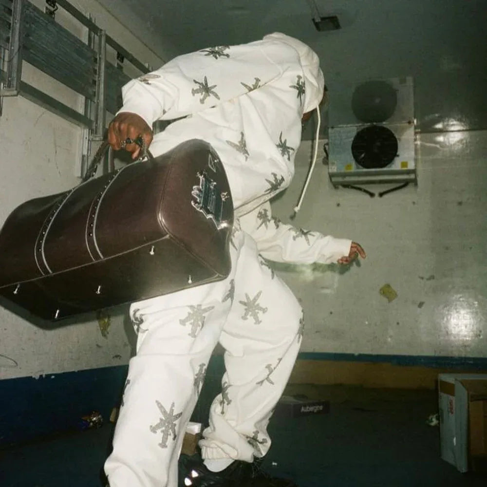 Dagger Rhinestone Zip Hoodie - UNKNOWN LONDON - VENTURER