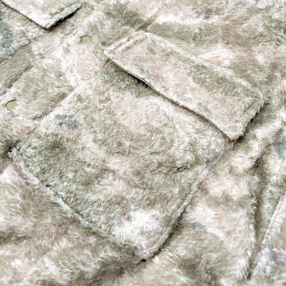 Camo Sherpa Buttondown - STAMPD - VENTURER