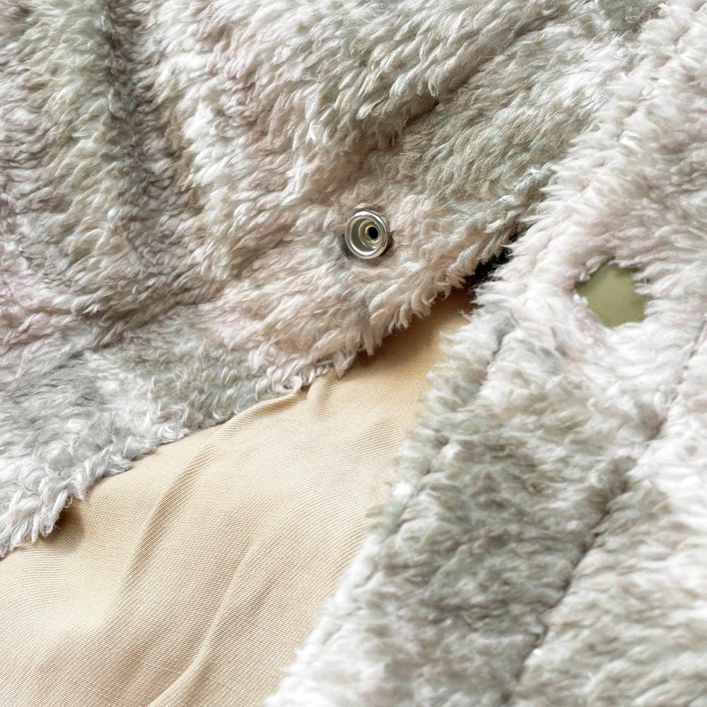 Camo Sherpa Buttondown