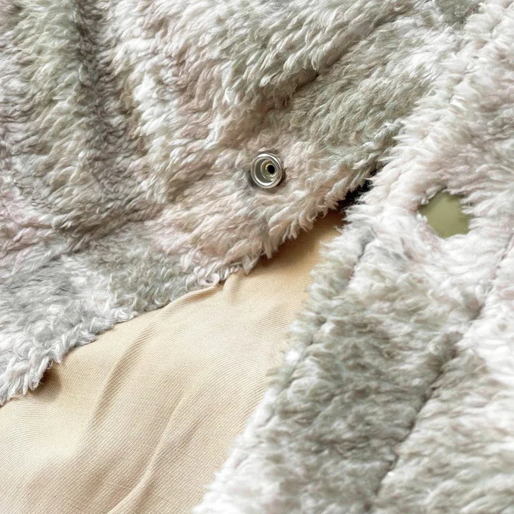 Camo Sherpa Buttondown - STAMPD - VENTURER