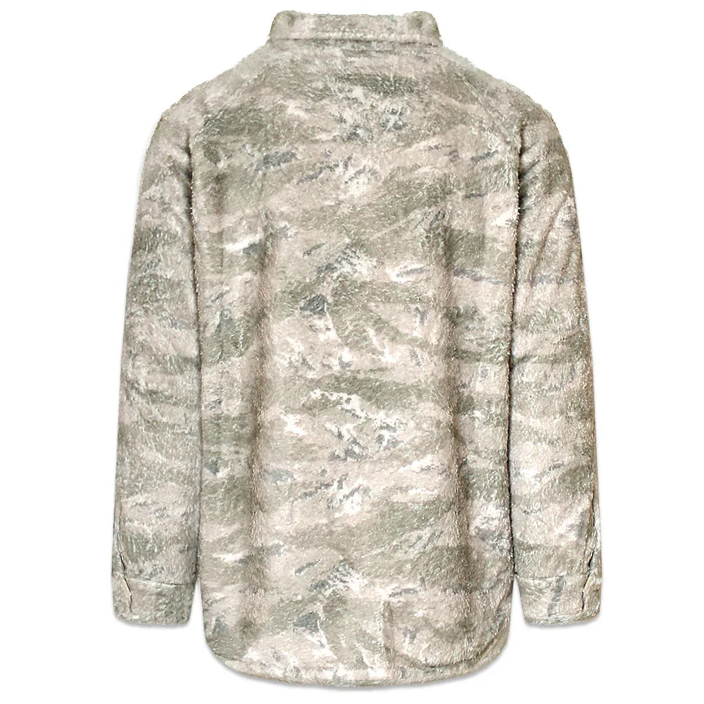 Camo Sherpa Buttondown - STAMPD - VENTURER