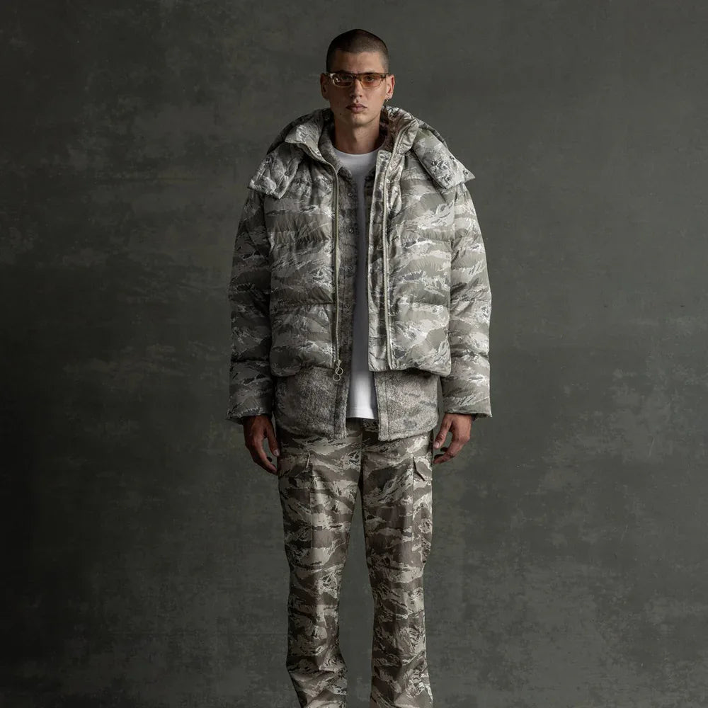 Camo Sherpa Buttondown - STAMPD - VENTURER