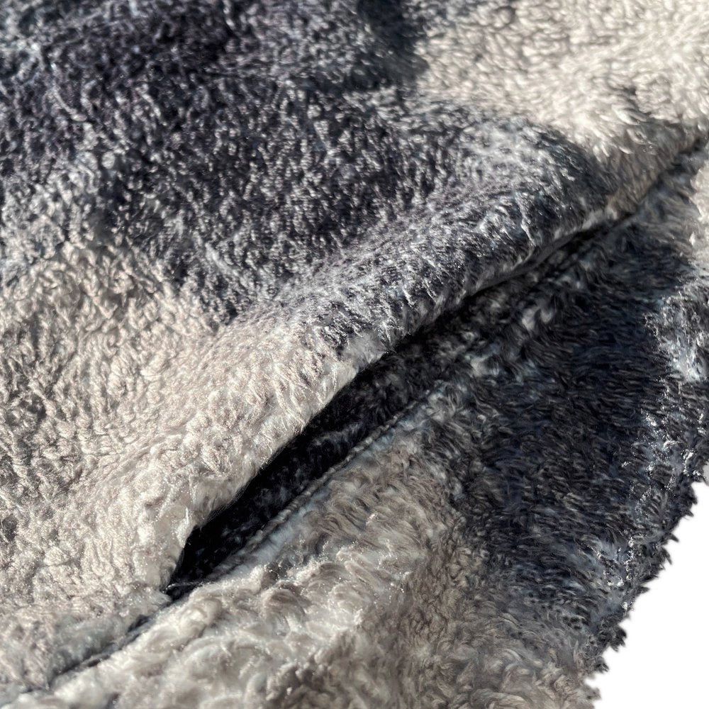 Plaid Cropped Sherpa Buttondown