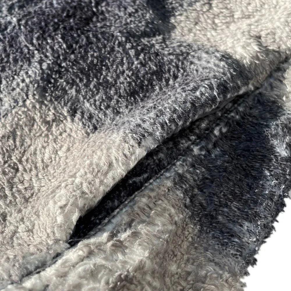 Plaid Cropped Sherpa Buttondown - STAMPD - VENTURER