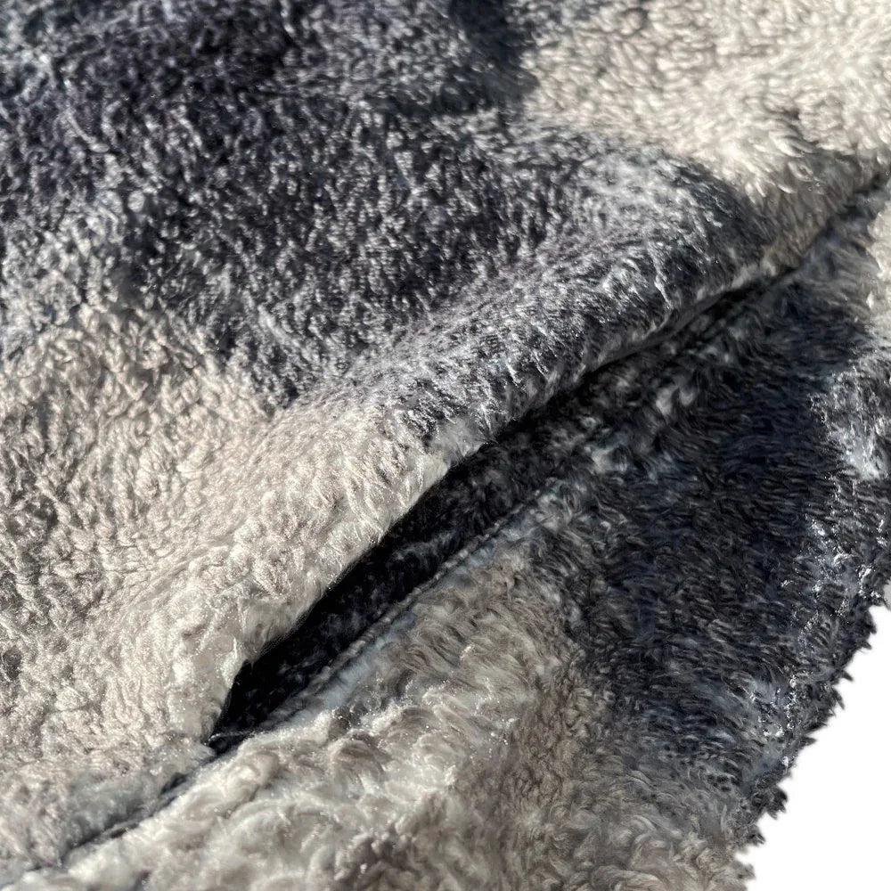 Plaid Cropped Sherpa Buttondown - STAMPD - VENTURER