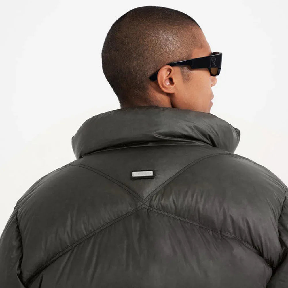 Washed Puffer Jacket - REPRESENT - VENTURER