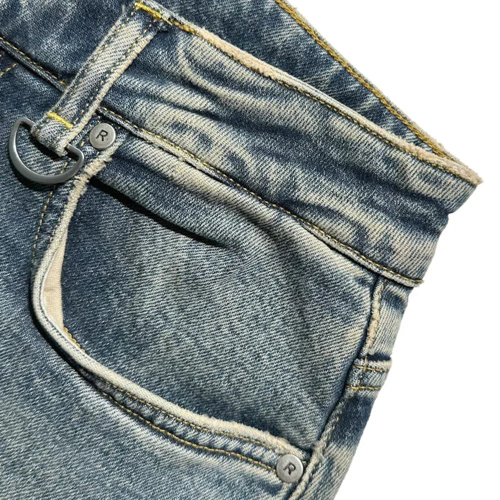 Baggy Denim Front Stitch - REPRESENT - VENTURER