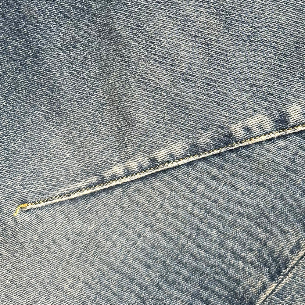 Baggy Denim Front Stitch