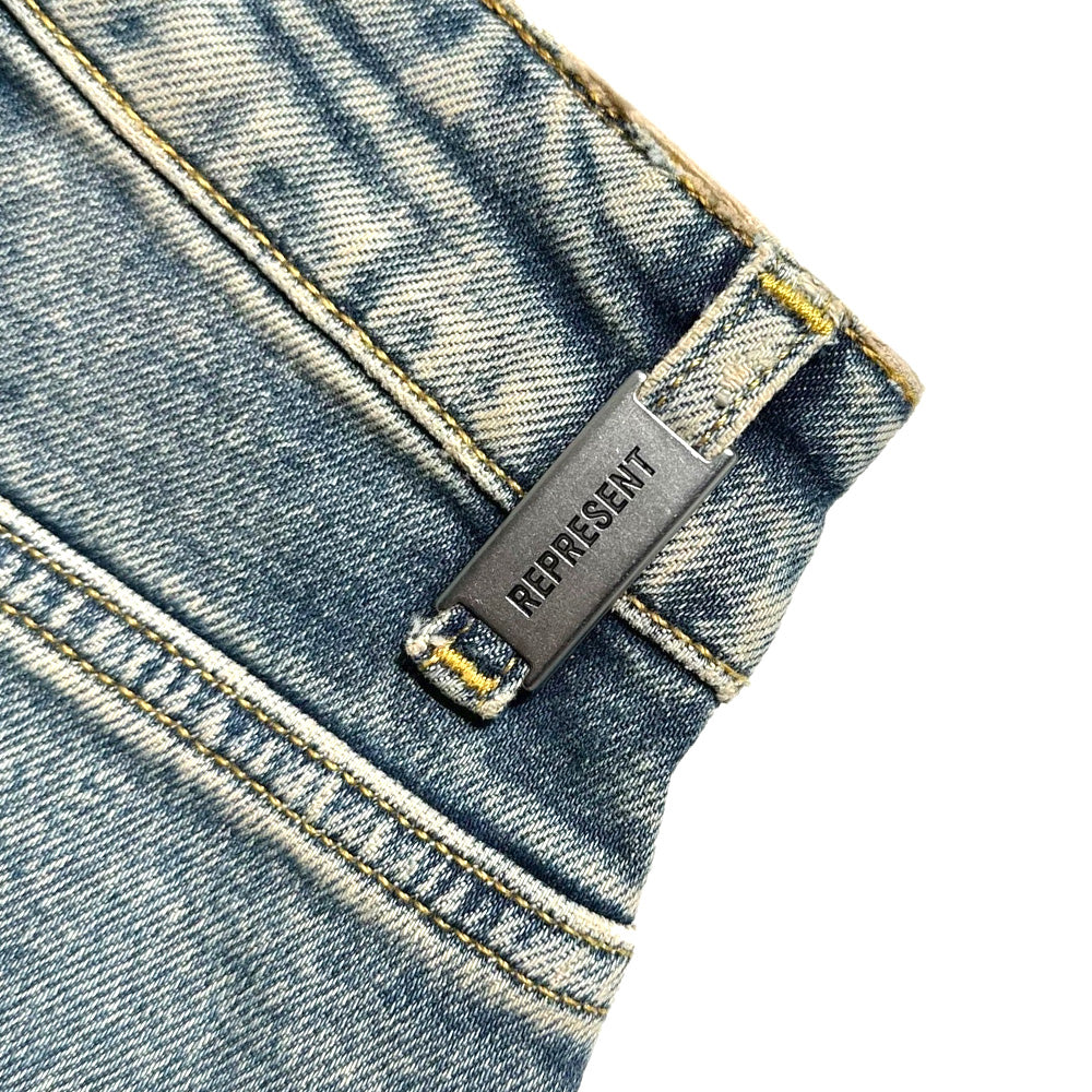 Baggy Denim Front Stitch