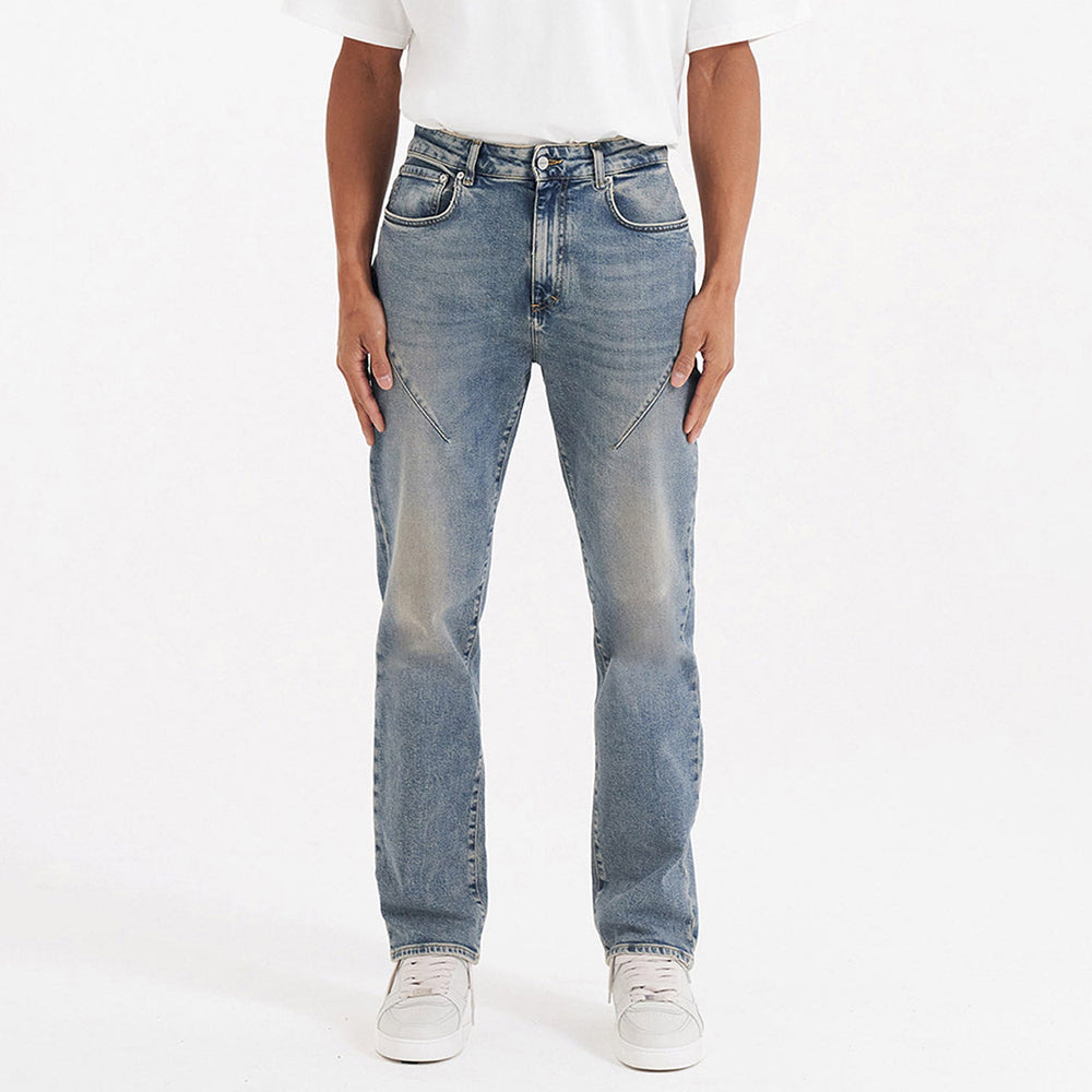 Baggy Denim Front Stitch
