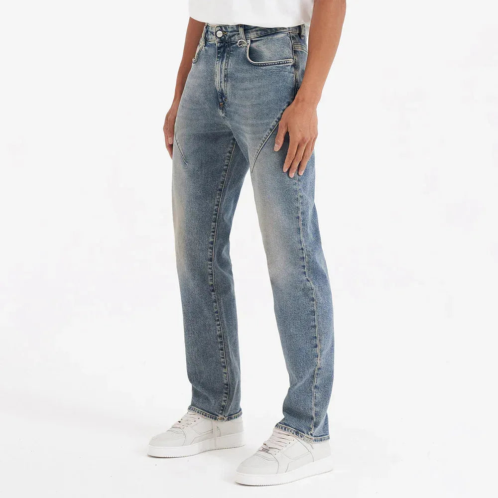 Baggy Denim Front Stitch - REPRESENT - VENTURER