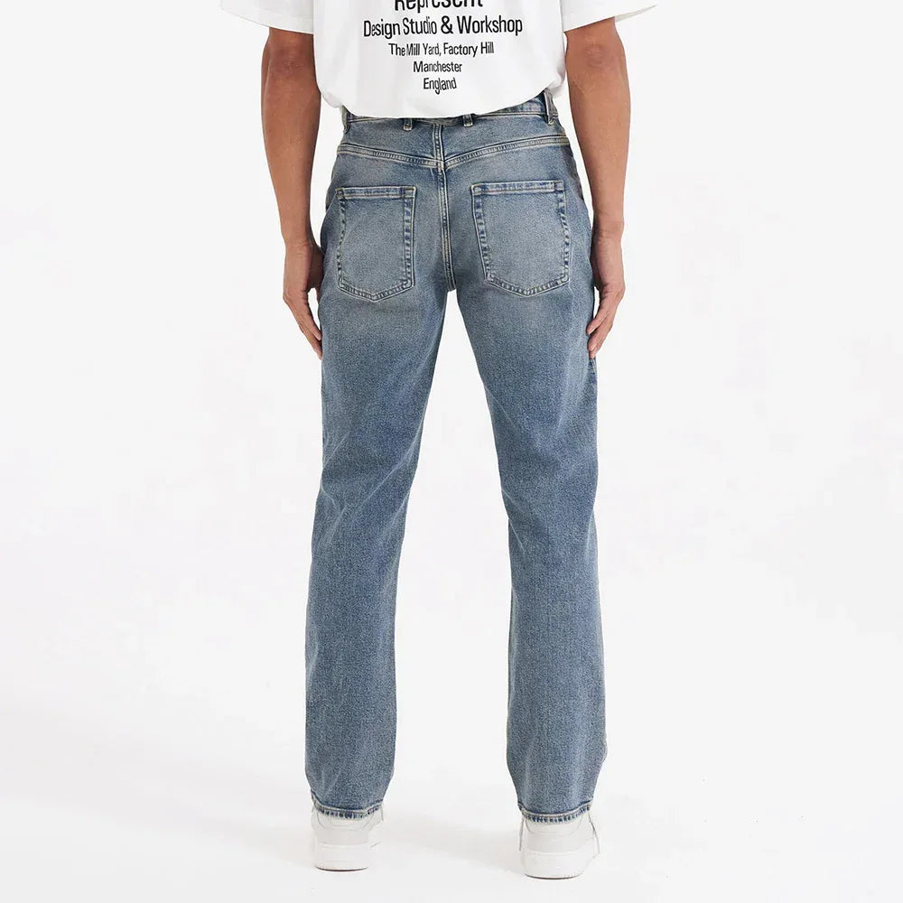 Baggy Denim Front Stitch - REPRESENT - VENTURER
