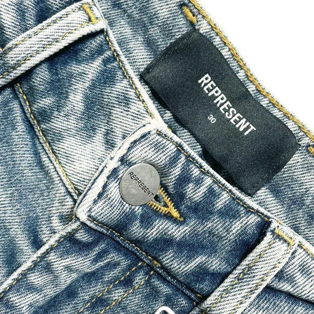 Baggy Denim Front Stitch - REPRESENT - VENTURER