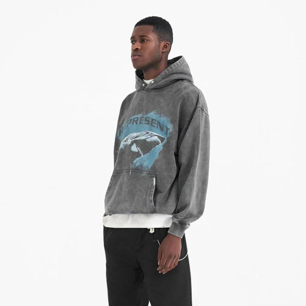 Shark Hoodie - REPRESENT - VENTURER